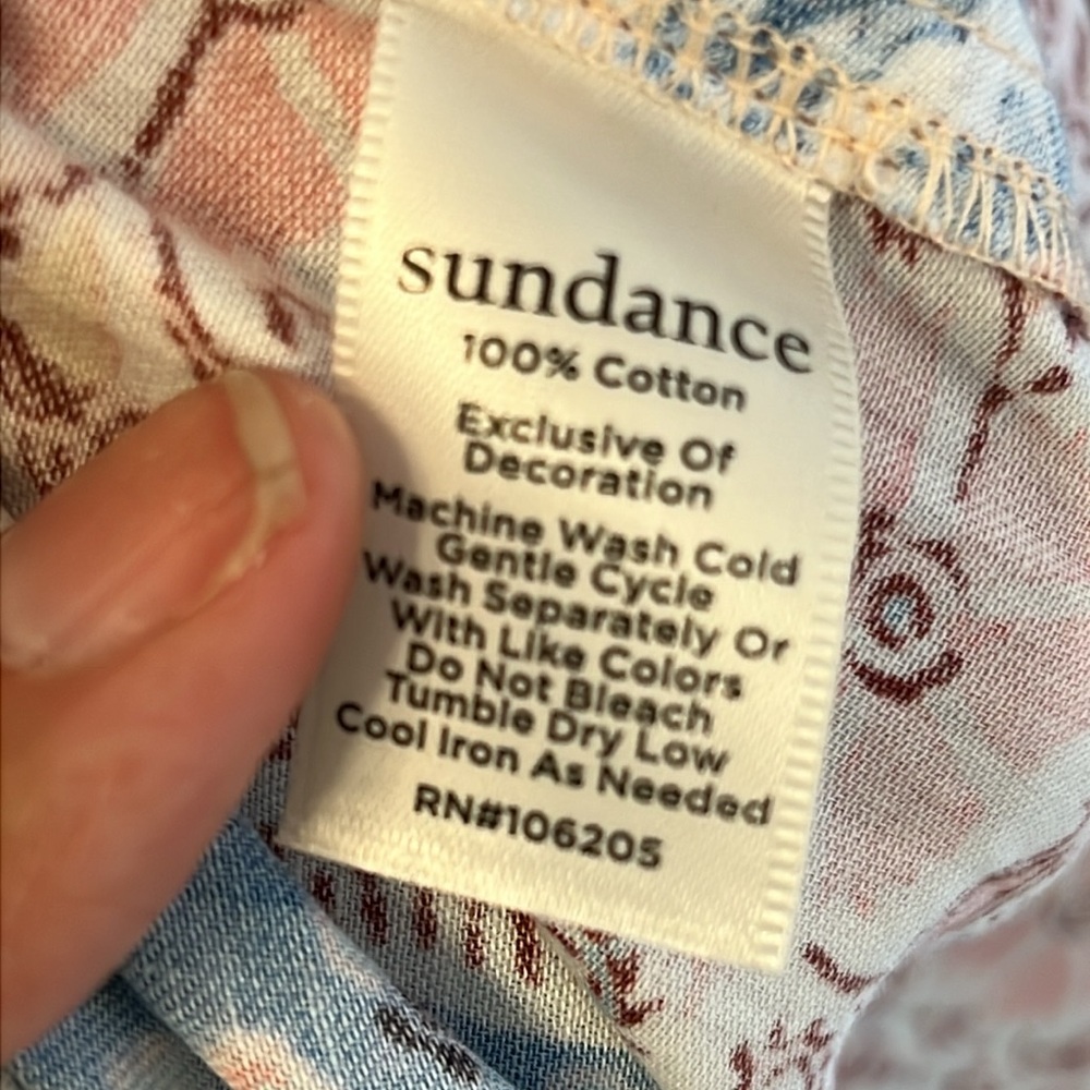 Sundance Multicolor Patterned Pants - Picture 12 of 13